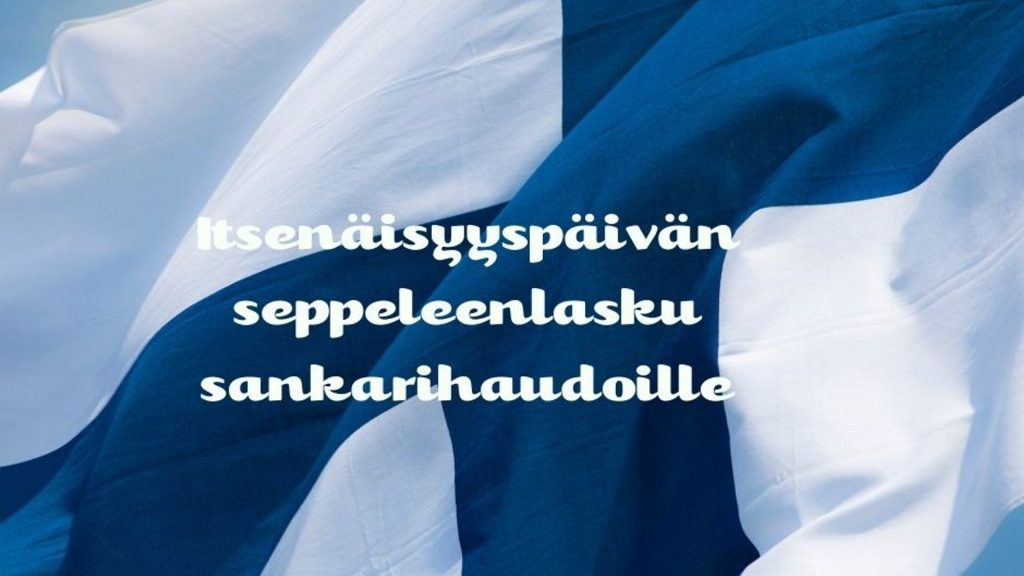 Itsenäisyyspäivän seppeleenlasku sankarihaudoille